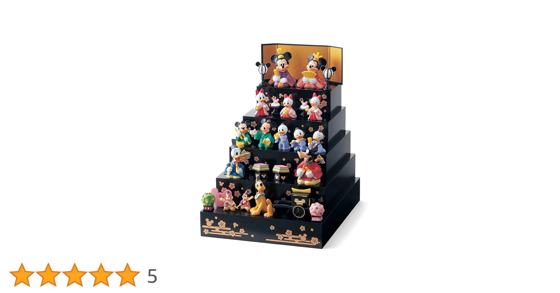 Amazon | [ベルメゾン] ディズニー 段飾り 雛人形 おひなさま フル